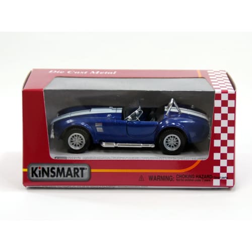 FIRST ARROW KinSmart 1:32 1956 Shelby Cobra 427 Blue Window Box 200-531