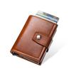 Men Women Unisex Minimalist ID Bank Credit Card Holder Case Slim Mini Aluminum Men Pop-Up Wallet Travel Cardholder Purse