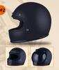 Motorcycle Full Covered Helmet Retro Helmet Winter ABS Outdoor Riding Helmet
