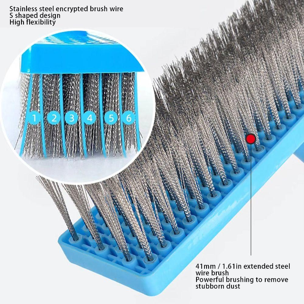 Heavy Duty Floor Wire Brush Long Handle Heavy Duty Wire Brush Deck Cleaning