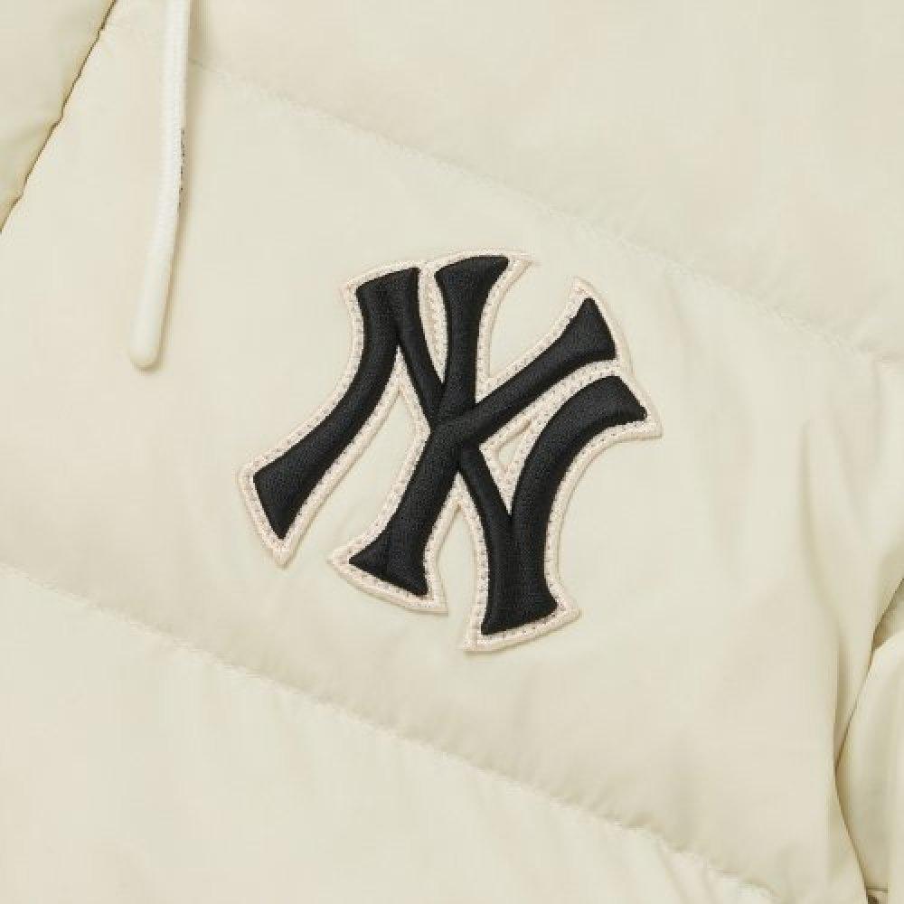 New MLB New York Yankees Down Jacket Long Unisex White 3ADJB0326-50CRS
