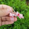 Adorable Small Frog Earrings Fashion Trendy Resin Accessories For Women