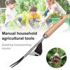 Rust-resistant Weeding Tool Weeder Rake Sharp Tines Grass Rooting Weeding Tool for Yard Lawn Farmhouse Gardening