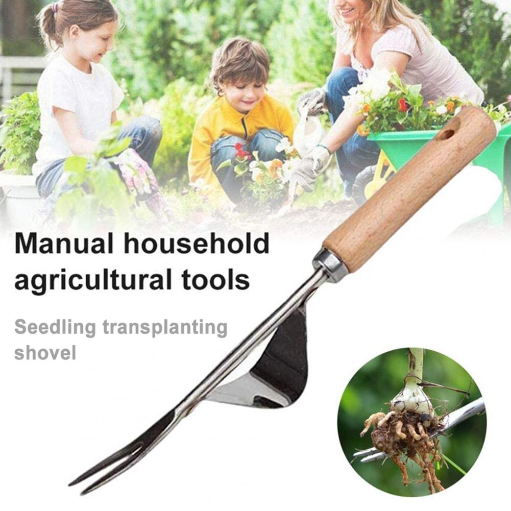 Rust-resistant Weeding Tool Weeder Rake Sharp Tines Grass Rooting Weeding Tool for Yard Lawn Farmhouse Gardening