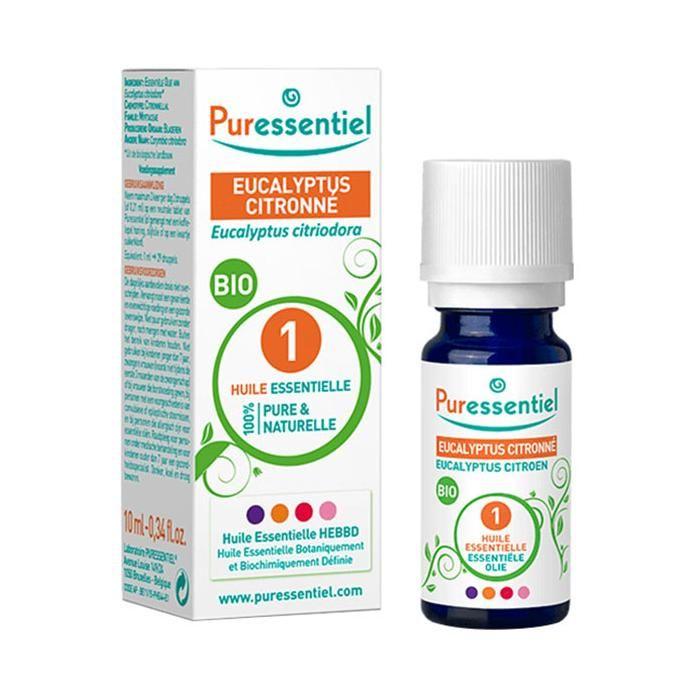 Puressentiel Huile Essentielle Eucalyptus Citronné Bio 10ml