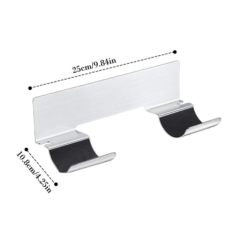 

[TL][TL]Hair Dryer Holder, No Drilling, Stainless Steel Hair Dryer Holder For Straighteners, Straightener Styler Accessories серебряный