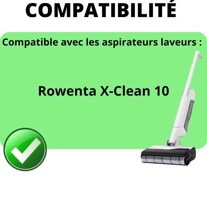 Pack accessoires - PHONILLICO - Rowenta X-Clean 10 - Rouleau brosse microfibre - Filtre HEPA - Kit complet