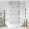 Estor para Ducha 90x240 cm Ancho de Tela 86 cm