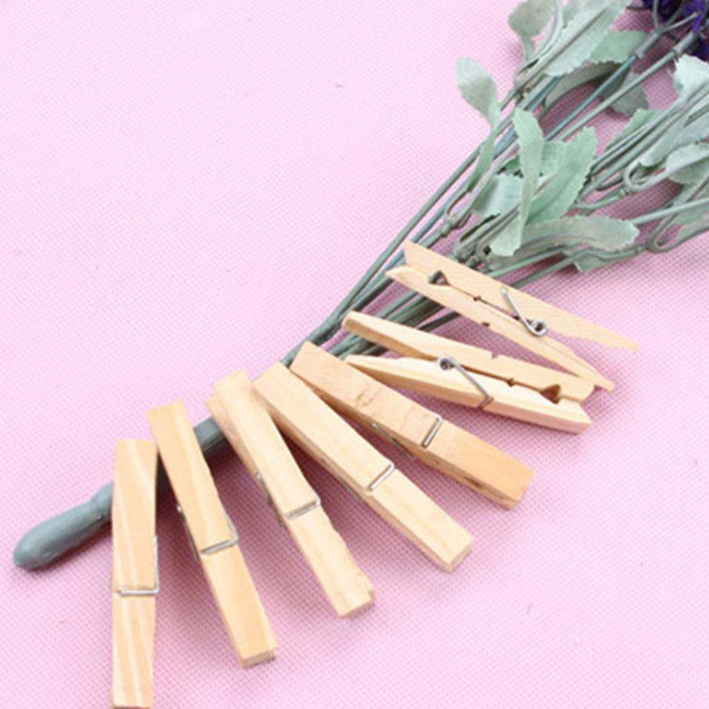 Sada dřevěných sponek - praktické a kolíčky na prádlo na fotografie a dekorace dřevěné kolíčky na prádlo dřevěné sponky móda