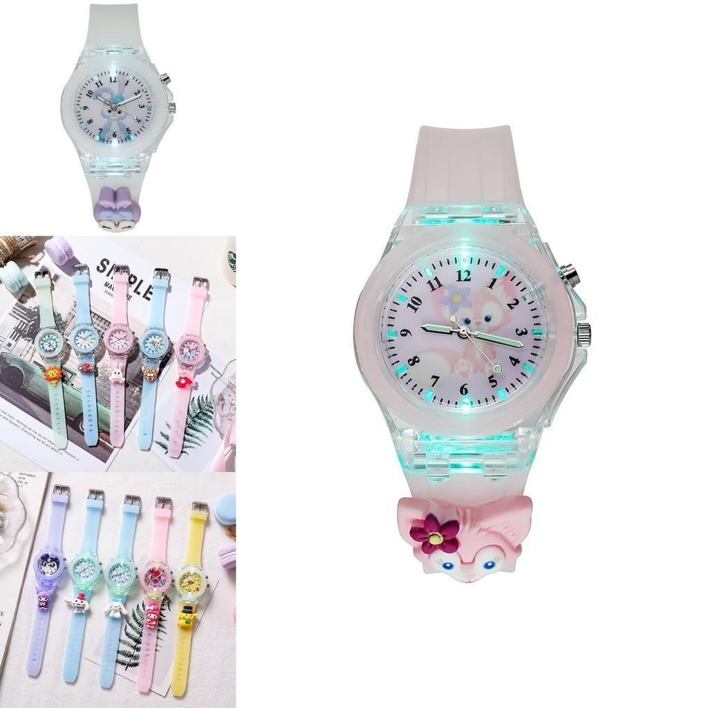 New Cartoon Primary School Children's Wholesale Watch Luminous Silicone Electronic Watch Doll Cross-border Hot-selling Characters)