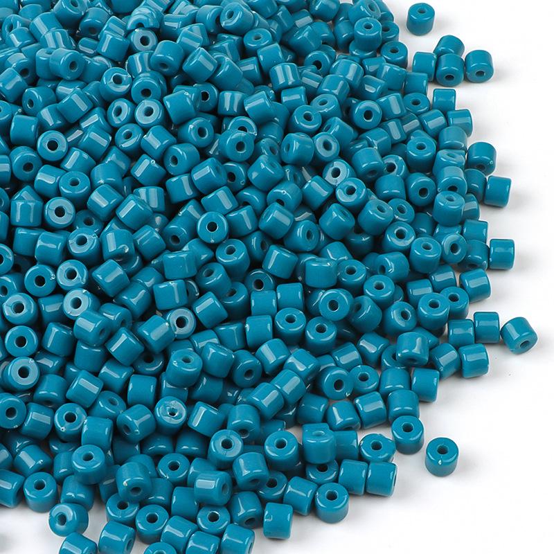 Bunte zylindrische Acrylperlen zur DIY-Schmuckherstellung