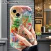 Phone Case: 2D Flat Design Suitable for iPhone 18 17 16 15 14 13 Pro Protective Case, Christmas-themed Collection, Perfect Holiday Gift for Christmas 