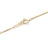 18k Gold Curb Chain with Mint Certification Mark Necklace, 2-Sided, 3.0g, 60cm,