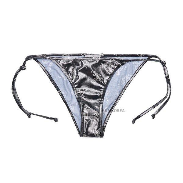 Vivienne WeStwood SS25 Women S Logo Pattern Bikini Swimwear J0098 N401