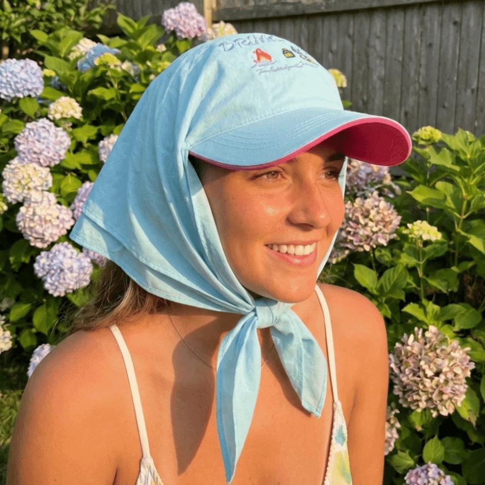 Cotton Headscarf Baseball Hat Sunshade Sunshade Baseball Cap  Hip Hop