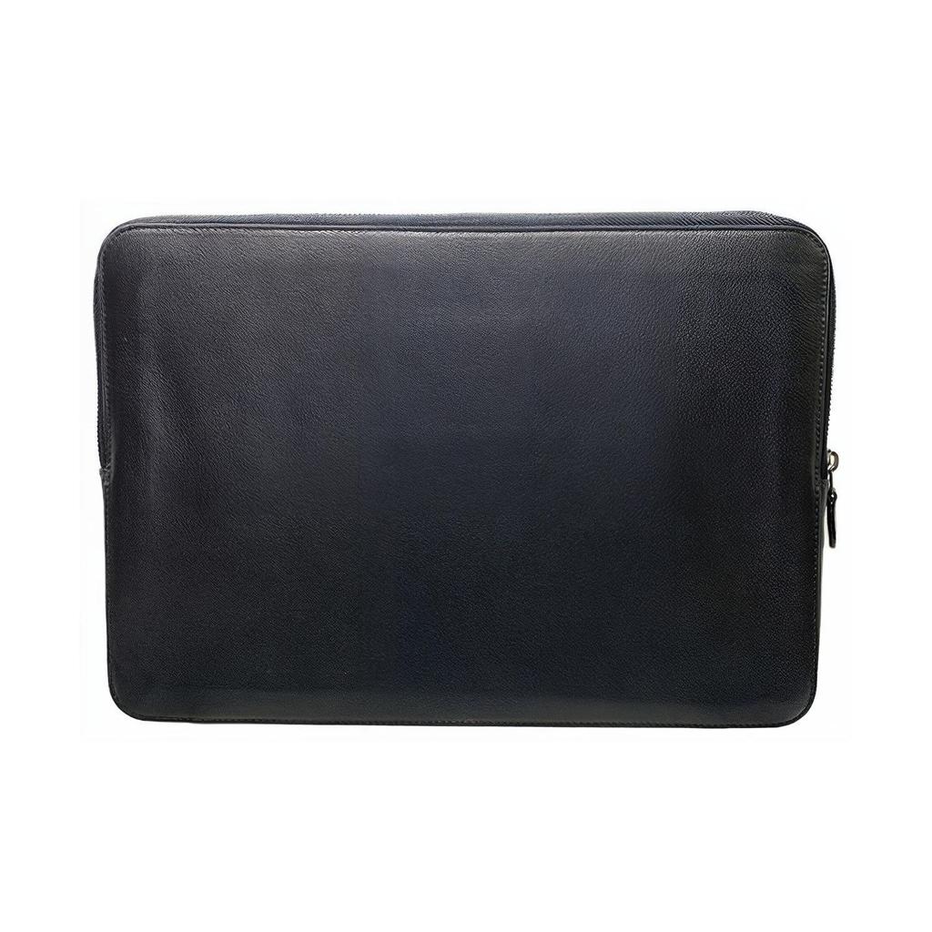 Coach Large Leather Laptop Bag For Daily Commuting And Business Men bags Black 39816-QBBK