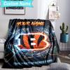 Custom Name Blanket Cincinnati Browns Legacy Blanket Bedding Blanket for Travel, Camping, Living Rooms, Offices, Sofas, Fan Christmas Gift