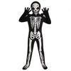Halloween Children's Costumes, Horror Games Skull Costumes Themed Ball Luminous Skeleton Costumes Performance Costumes