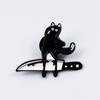 European & American Halloween Cartoon Monster Brooch Set – Creative Ghost Badge for Clothing & Hat Decoration