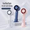 USB Rechargeable Portable Mini Fan with Three-Speed Settings and Long Battery Life
