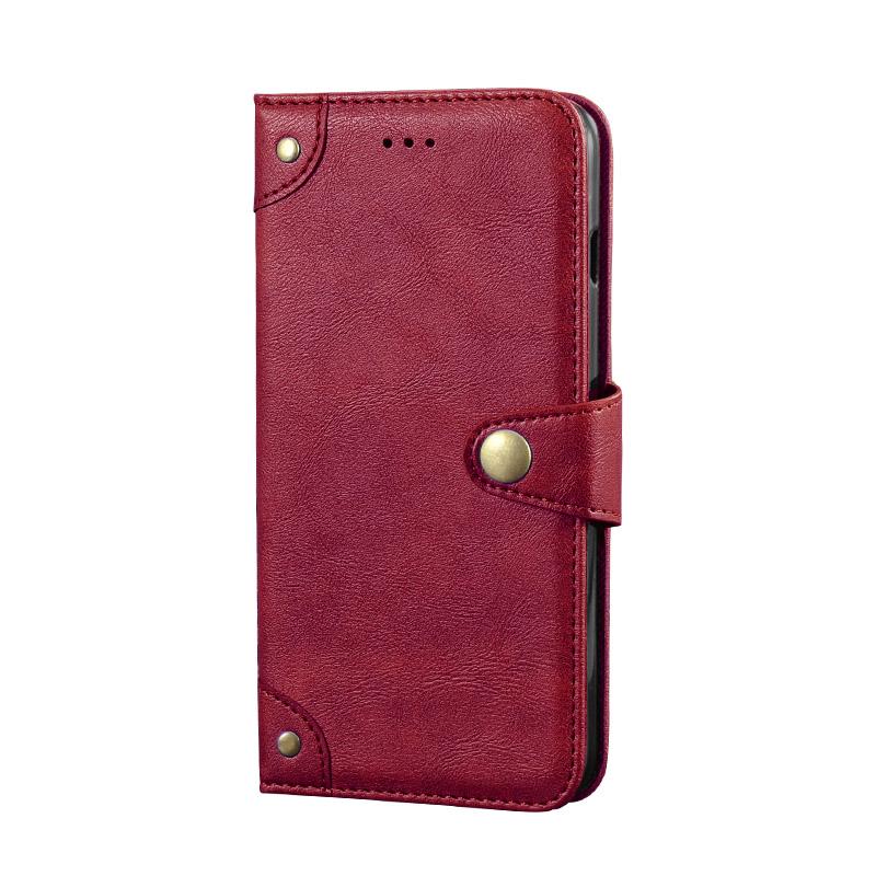 For Cubot Kingkong X Pro Case Metal Buckle Retro Leather Back Case Cover Cubot Kingkong X Pro Phone Accessories