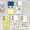Cute T-tamagotchi-S Anti-Fingerprint Transparent Phone Case For Samsung Galaxy A52,A12,A51,S24,S23,S22ULTRA,S21 Edge,S20LITE,Plu
