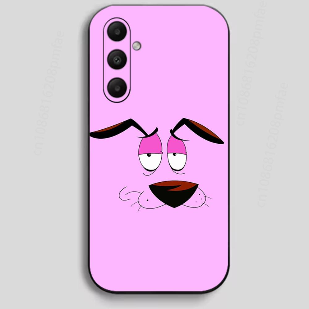 Courage the Cowardly Dog Phone Case for Samsung Galaxy A73,23,53,33,24,72,22,52,32,54,A34 Soft Cover