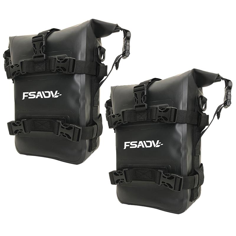 

2pcs Universal Motorcycle Frame Crash Bars Waterproof Bag Repair Tool Placement Bag For Bmw R1200gs R1250gs For Honda For Suzuki чёрный