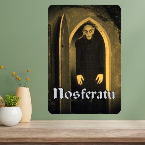 Nosferatu Classic Movie Metal Poster Sign 20x30cm（7.8x11.8inch）