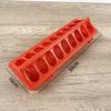 Flip Top Poultry Feeder, Plastic Chicken Feeder Trough Multi-Hole Poultry Feeding Tray No Mess No Waste Chick Feeding Dispenser