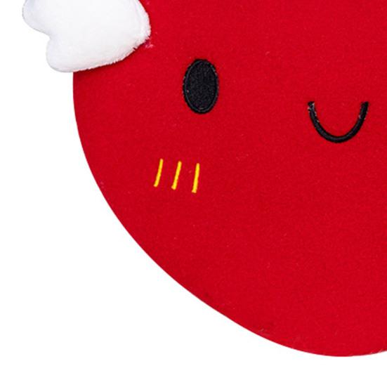 35cm Stuffed Heart Pillow Cute Cartoon Love Heart Doll Plushie Back Cushion