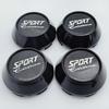 4pcs 60mm 64mm 65mm 68mm 69mm SPORT Edition LOGO Emblem Car Wheel Center Caps Wheels Rim Hubcap Centre Cover Replace Accessories