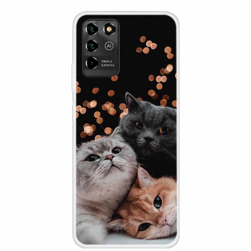 For ZTE Blade V30 Vita Case 8030 Marble Soft TPU Silicone Clear Phone Case for ZTE V30 VITA Back Cover Transparent Capa V 30vita
