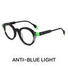 Designer Acetate Reading Glasses Men Anti Blue Light Myopia Prescription Glasses Women Luxury Brand Photochromic Eyewear