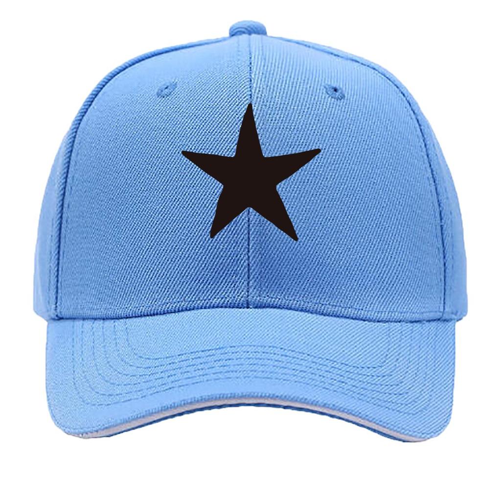 Black Pentagram Cap Unisex Baseball Hat FivePanel Hat Adjustable Size Suitable for Outdoor Acti Sandwich Baseball Cap