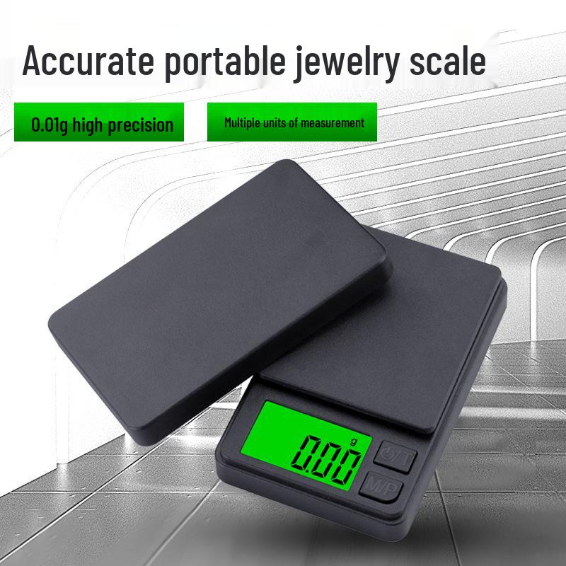 

Карманные весы с зеленой подсветкой, грузоподъемность 500 г, точность 0,01 г, взвешивание ювелирных изделий и ладони 200g/0.01g