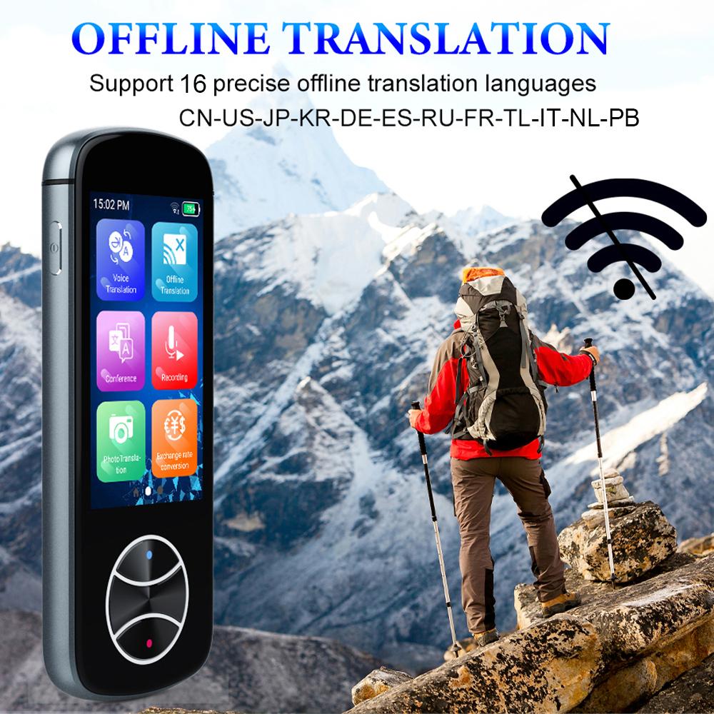 Language Translator Device 137 Languages Two-Way Instant Voice Photo Translation