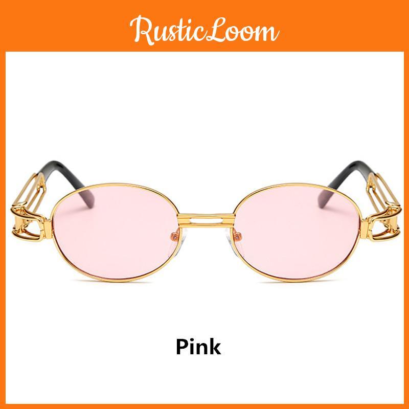 Tematické sluneční brýle Steampunk Retro kovový rám Venkovní rámové módní brýle