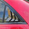 Mazda 6 (03-16) Rear Quarter Window Louvers Carbon Fiber Exterior Decor