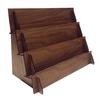 Studio Plus: 400mm Wide Open Shelving Unit, Wooden Display Stand for Books and Letters, Easy Assembly (No Tools Required)