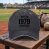 Exquisite MADE IN  LIMITED EDITION Washed Baseball Cap Adjustable Buckle Design Lightweight And Breathable AllSeason Uni