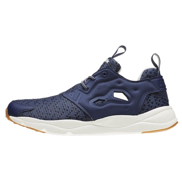 Reebok Furylite Lightweight Comfortable Low-Top Lifestyle Sneakers Women Sneakers Blue BD3008