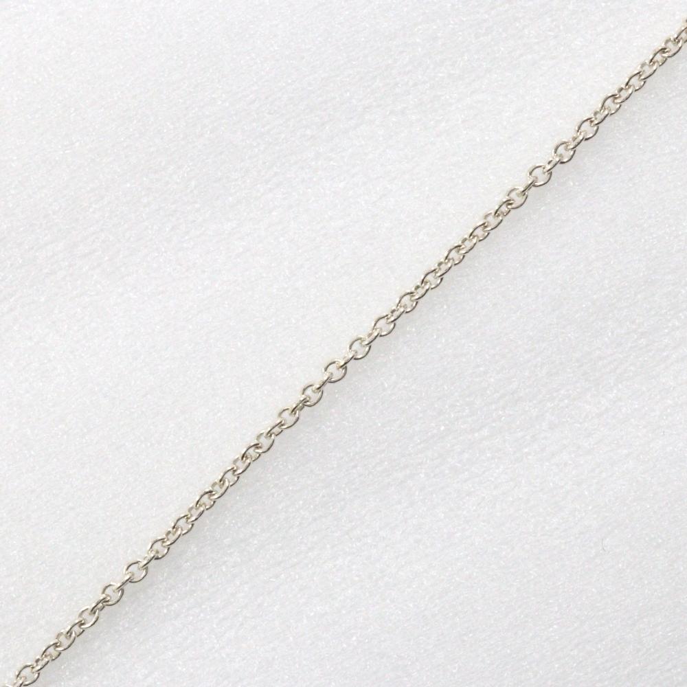 TIFFANY&Co. Open Heart Large Necklace Elsa Peretti Silver925 16.1g Women Used