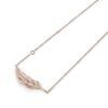 Olivia Burton Signature Feather Rose Gold Authentic Imported Necklace, 24100214,