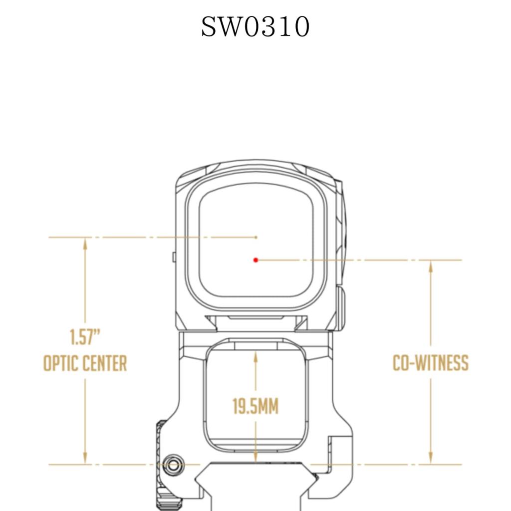 Scalarworks LEAP 03 Aimpoint ACRO Mount (1.57)