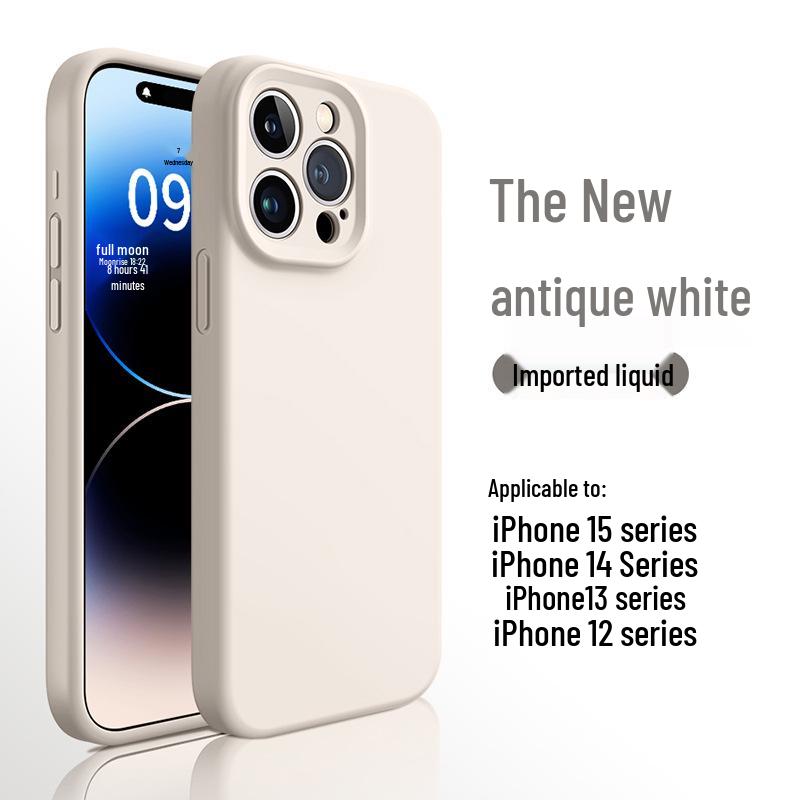 Apple Titanium Color iPhone 17 Pro Max Case, Liquid Silicone
