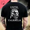 American Beard Warrior Taktik Kurukafa Unisex Tişört Til Valhalla Pamuklu Tişört Kısa Kollu O Yaka Tişört Günlük Erkek Üst