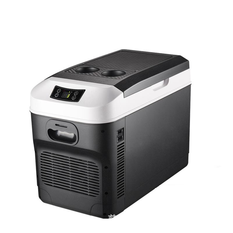 20L Car Home Mini Refrigerator Fridges DC12/24V Cooler Heater Keep Fresh for Car Home Pinic Camping 0~65 Degrees Not Freezer