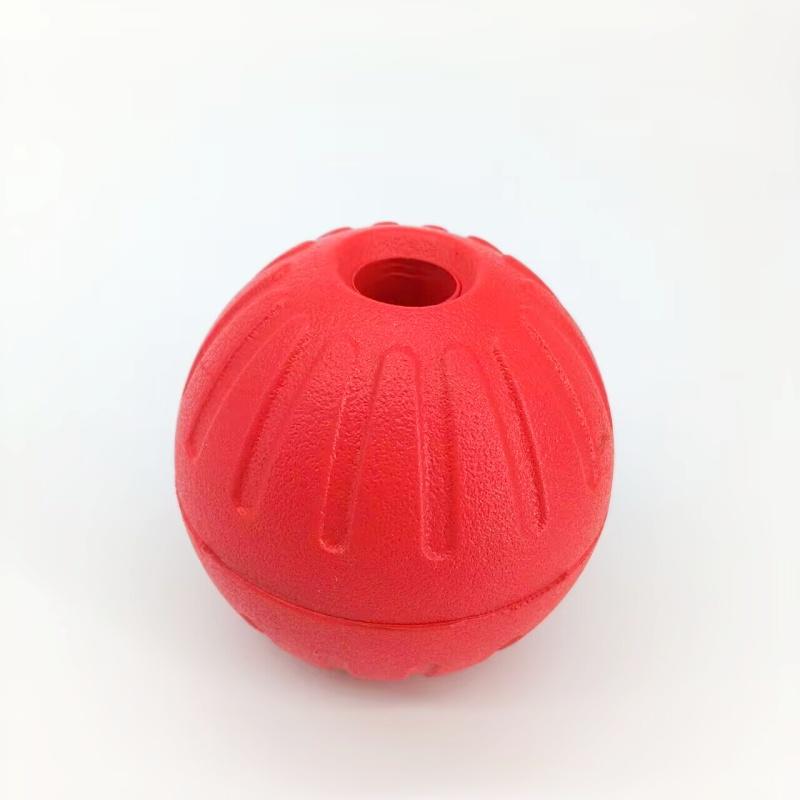 7/9cm Eva Hohl Hund Gummi Ball Kann Auf Der Wasseroberfläche Schwimmen Unzerstörbar Hund Bälle Lustig Trainingsball Kauspielzeug Für Hunde