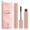Color Broken Diamond Mascara, Waterproof, Natural Curl, Non-Smudging Peanut Silicone Brush Head Primer